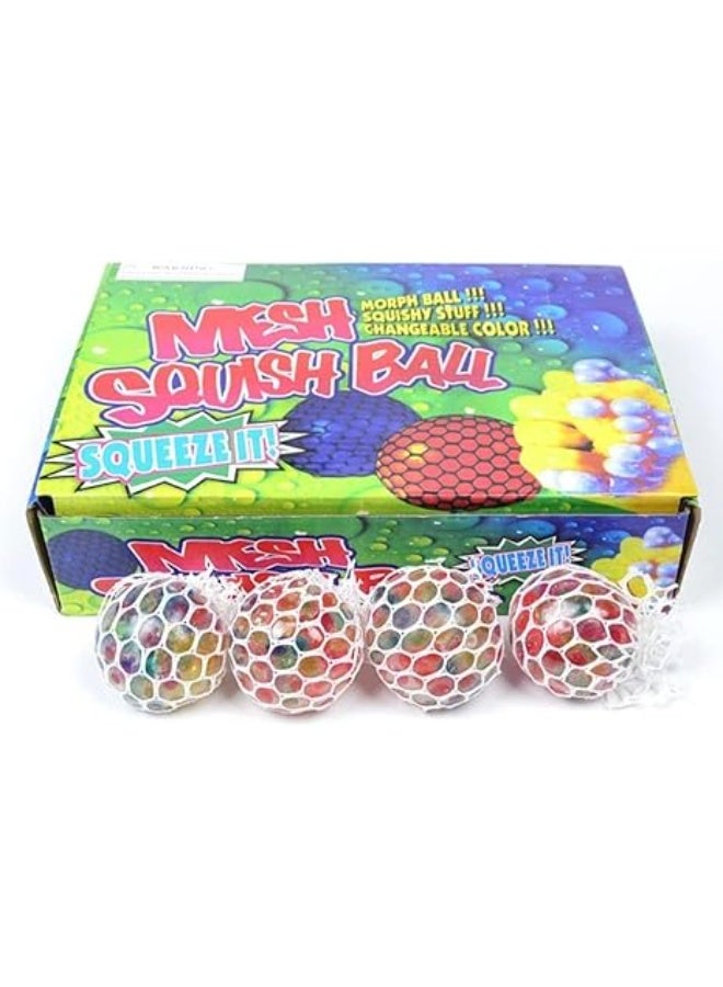 Ball A set of 12 silicone foam massage balls with gel from Imtion, multi-colored - Image 4